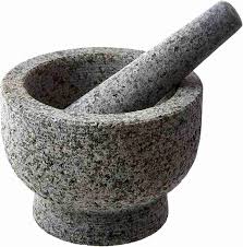 mortar and pestle 